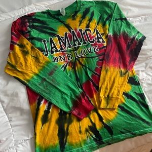 Tie-Dye Jamaica Long Sleeve T-Shirt